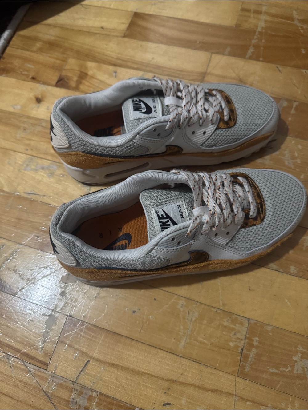 Women Nike Air Max 90 "Tortoiseshell" sneakers size 8 - Picture 3 of 5